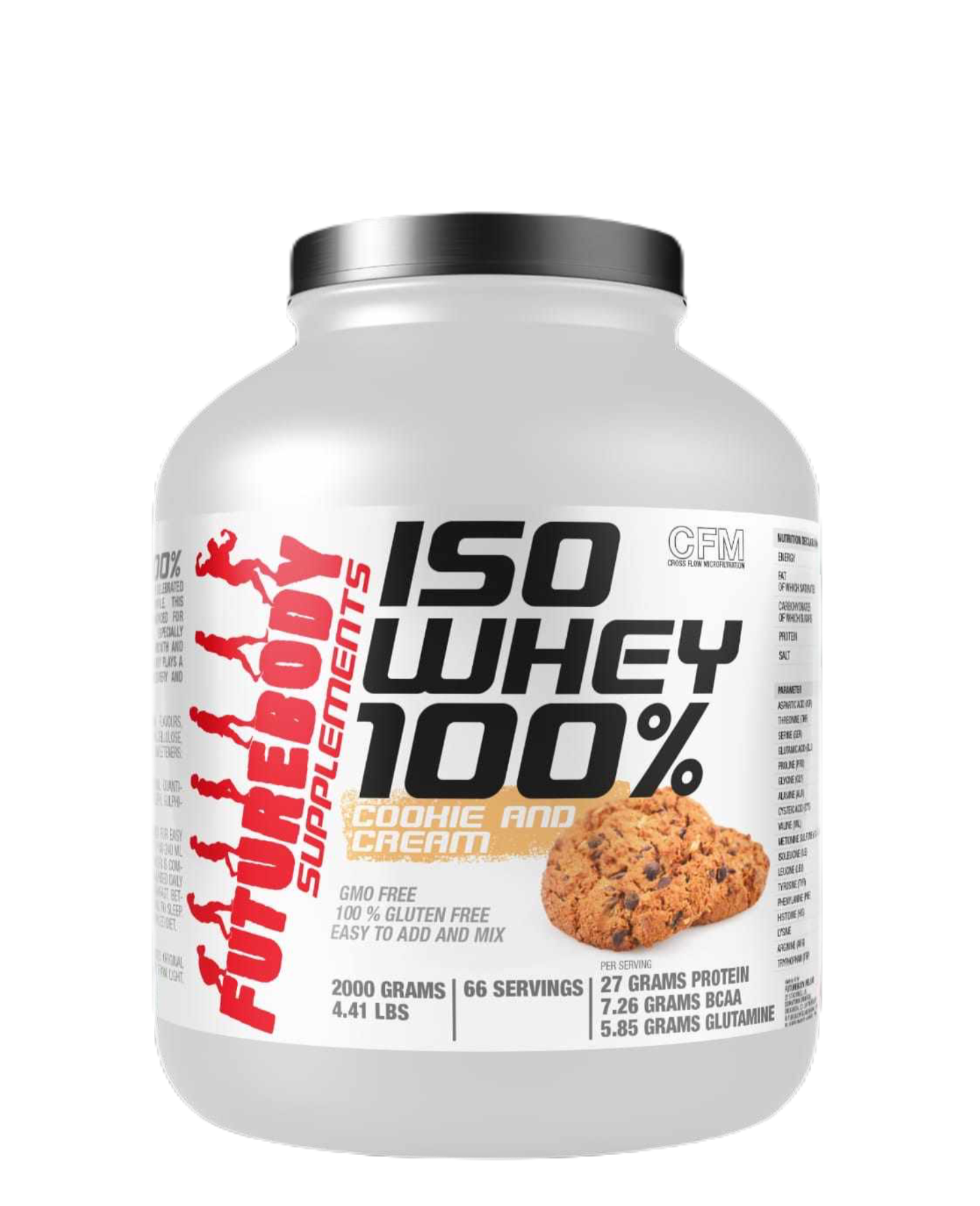 Iso Whey 100% Cookie and Cream 2kg