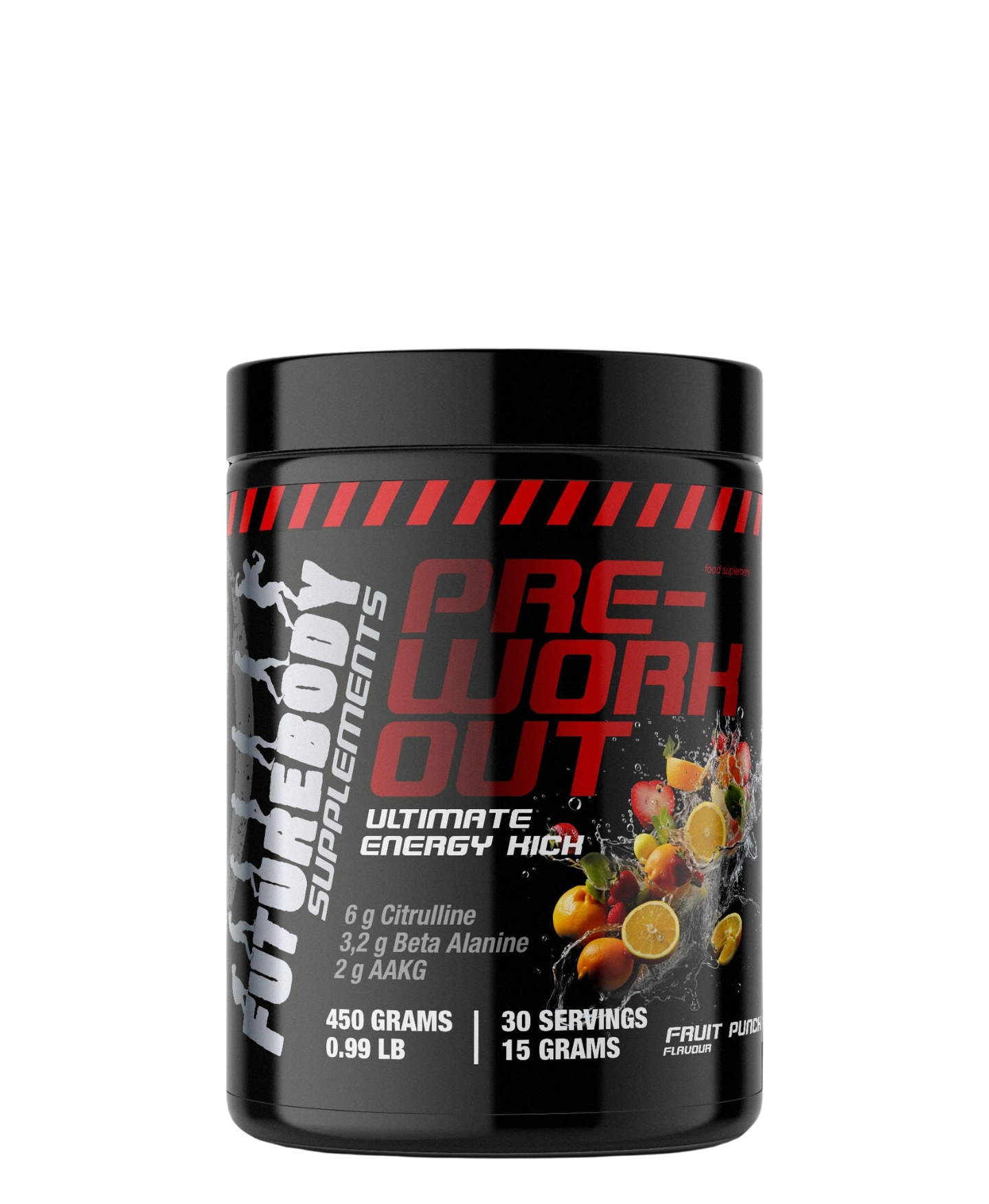 Pre Workout Fruit Punch 450g