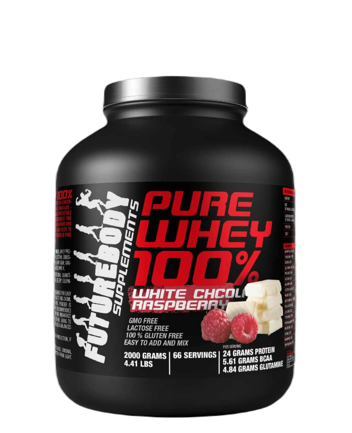 Pure Whey 100% White Chocolate Raspberry 2kg