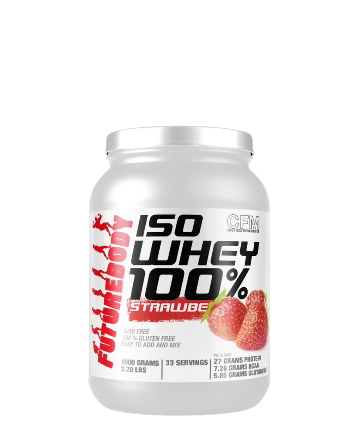 Iso Whey 100% Strawberry 1kg